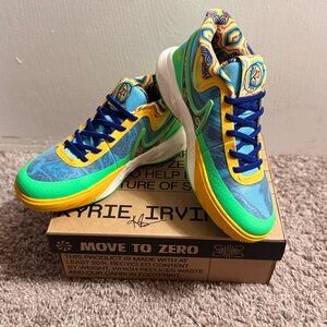 New Nike Kyrie 8 Go SE (PS) Baltic Blue Multicolor Size: 1Y